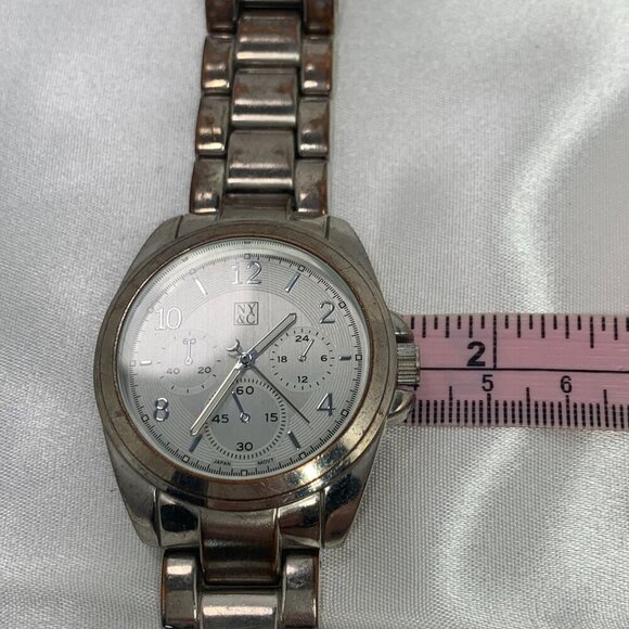 NY&C Stainless Steel Ladies Watch With Quartz Movement - Picture 8 of 10